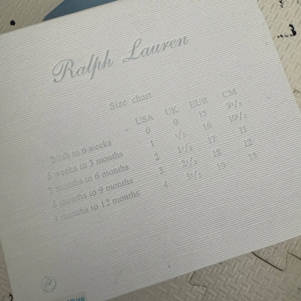 Ralph Lauren Briley Lambskin Slipper - Pink, Baby Girl, Size 1 - Picture 7 of 9